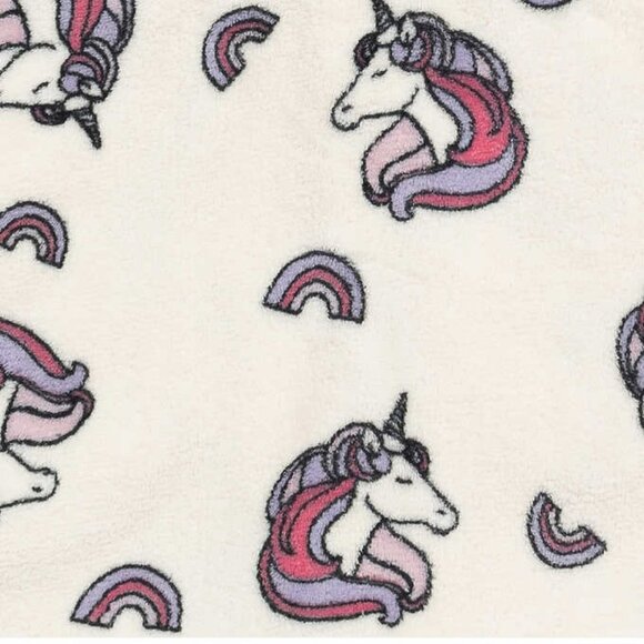 NEW Pekkle Hooded Kids' Bathrobe | Unicorn | Size 2/3 - Picture 6 of 7